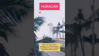 El Huracán Beryl con olas muy altas impacta en la España del Malecón en Santo Domingo RD [upl. by Crista567]