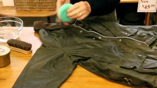 How to Reproof a Wax Jacket with Rick from the London Trading Post [upl. by Zennie392]