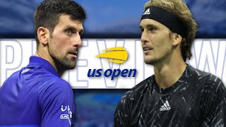 Novak Djokovic vs Alexander Zverev US Open 2021 Semifinal  PREVIEW [upl. by Garvey670]