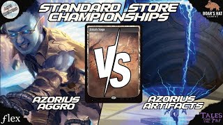 Azorius Artifacts VS Azorius Aggro Standard Store Championships [upl. by Dugaid]