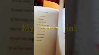 my complaint to family and friends [upl. by Guillaume]