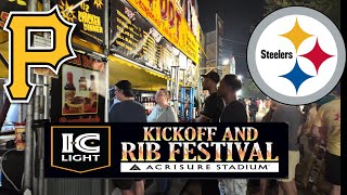 Rib Festival2024 Pittsburgh PA  Vlog  Acrisure Stadium [upl. by Acirea753]