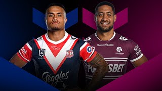 NRL 2024  Roosters v Sea Eagles Round 21  Match Preview [upl. by Hallee]