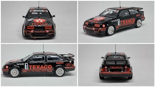 Inno model 164 Ford Sierra RS500 Cosworth 1 Texaco FIA ETCC 1987 [upl. by Adeirf]