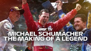 Michael Schumacher The Making of a Legend Exclusive F1TV Video [upl. by Nnylarac]