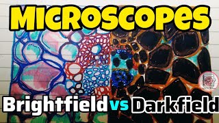 Brightfield and Darkfield Microscopy paperpenbiology [upl. by Maxi931]