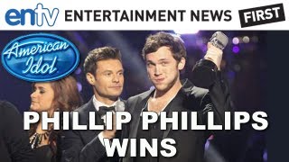 Phillip Phillips Wins American Idol Jessica Sanchez RunnerUp Rihanna amp More [upl. by Tfat]