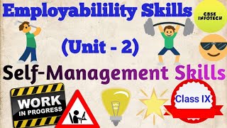 Unit 2 SelfManagement Skills EMPLOYABILITY SKILLSClass IX 20192020 [upl. by Lacee]