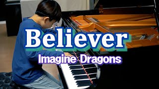 Imagine Dragons  Believer piano [upl. by Ellennahc]