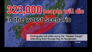 A Magnitude 9 class mega earthquake strikes the Nankai Trough What will we experience when happens [upl. by Arykat333]