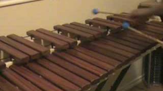 How to play Handlebars by Flobots on the keyboardmarimba [upl. by Ihsoyim]