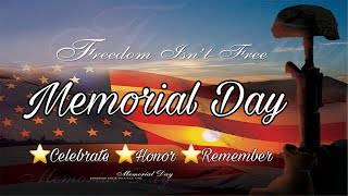 Memorial Day Tribute 2024  Memorial Day 2024 memorialday2024 [upl. by Warder]