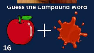 Compound Words in English  Guess the Compound Words [upl. by Molli]