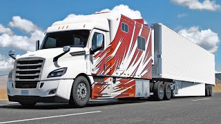 This Freightliner Cascadia Legacy is AWESOME [upl. by Eineg282]