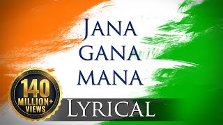 Jana Gana Mana HD  National Anthem With Lyrics  Best Patriotic Song [upl. by Eittam16]