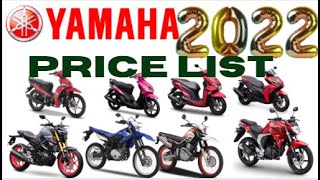 Yamaha Price List in Philippines 2022 [upl. by Ellenij829]