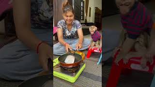 🔴 Adorable Baby Monkeys And Kitties Having A Nice Meal After They Helps Mom Cooked  Live Stream 01 [upl. by Nnylarac]