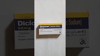 Dicloran  Diclofenac sodium  50 mg Tablets price in Pakistan [upl. by Samul755]