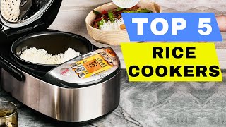 TOP 5 BEST RICE COOKER 2024 REVIEW  GOOD AMAZON ELECTRIC RICE COOKERS BUYING GUIDE  ALL BUDGET [upl. by Ava]