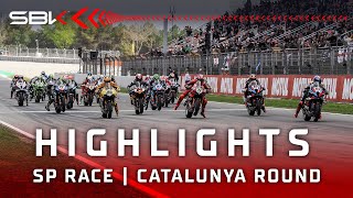 FULL HIGHLIGHTS Superpole Race in Barcelona 🔥  2024 CatalanWorldSBK 🏁 [upl. by Yim]