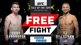 UFC APEX Banger TJ Dillashaw vs Cory Sandhagen  FREE FIGHT [upl. by Murry]