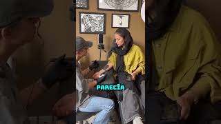 Esta chica se arrepintió de haber ido al tatuador🤔😲 [upl. by Atnwahs]