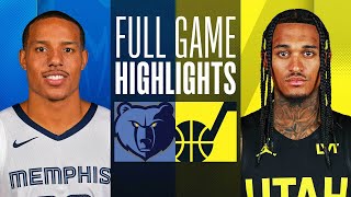 GRIZZLIES at JAZZ  FULL GAME HIGHLIGHTS  November 1 2023 [upl. by Kalikow]