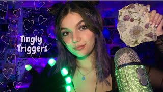 Fast and Aggressive ASMR  Beeswax Wrap Mouth Sounds Spit Painting Rambles Light Triggers and [upl. by Atinaej]