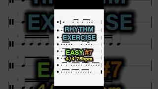 Rhythm Exercise Easy 7 rhythm rhythmexercise eartraining [upl. by Sibylle]