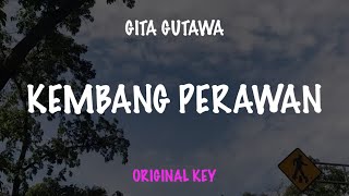 KARAOKE  Kembang Perawan  Gita Gutawa  Original Key [upl. by Eric]