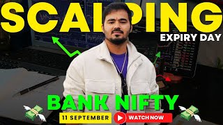 Live Intraday Trading  Banknifty option Scalping 11 September  Option Buying [upl. by Ecerehs]