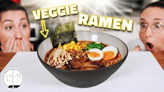 Das beste Veggie Ramen Rezept  Vegetarische Vegane Ramen selber machen [upl. by Selene]