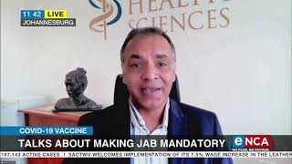 COVID19 vaccine  Talks about making vaccination mandatory [upl. by Zaria679]