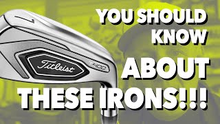 Awesome Titleist Irons you never hear about [upl. by Aitnahc]