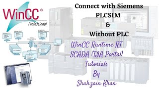 WINCC RT SCADA  Tutorial 2  Connect with Siemens PLCSIM Without PLC [upl. by Leiahtan396]