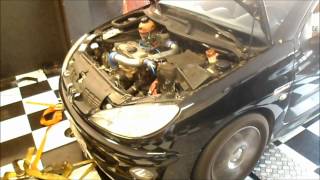 Peugeot 206 14 8v Turbo no dyno [upl. by Anitsahs]