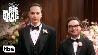 Sheldon and Amy Get Married Clip  The Big Bang Theory  TBS [upl. by Atteloiv183]