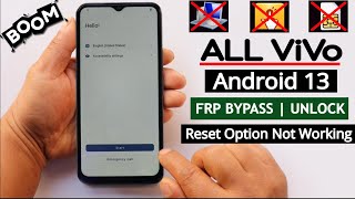 All Vivo Android 13 FRP BypassUnlock Without PC  Reset Not Working  No Pin Lock Sim Card 2024 [upl. by Enilav]