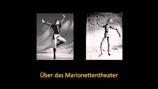 Heinrich von Kleist  Über das Marionettentheater Audio [upl. by Aicineohp]