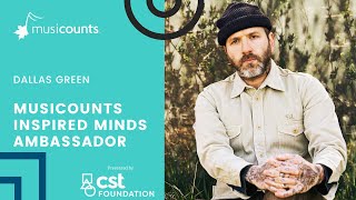 2022 MusiCounts Inspired Minds Ambassador  Dallas Green [upl. by Nneb]