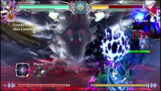 BBCF high damage izanami combo [upl. by Atnoled]