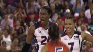 Republica Dominicana vs Puerto Rico  XV Copa Panamericana de Voleibol 2016 Final  Parte 2 [upl. by Guinna476]