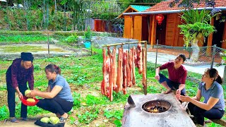 Harvest agricultural products to give to villagers Make enough Smoked Meat to last two months [upl. by Adnol413]