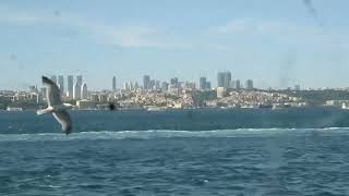 Eminonu  Kadikoy Ferry Tour Time Lapse [upl. by Eustacia]