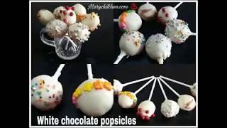 Leftover cake recipeCake popsicles recipeCake popsHow to make cake pops for kidsChocolate [upl. by Ppik]