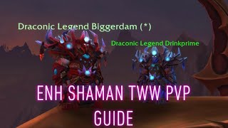 Enhancement Shaman PVP guide TWW Number 1 enh in game [upl. by Cassilda995]