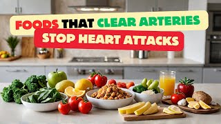 Foods that CLEAR Arteries amp PREVENT Heart Attacks 2024 [upl. by Moonier849]