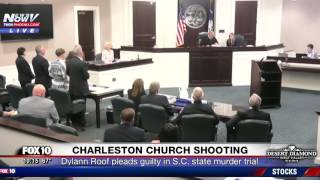 FNN Dylann Roof Pleads Guilty in Exchange for Life  Charleston Church Shooting STATE Trial [upl. by Holbrooke137]