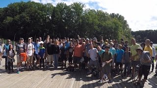 100 Anglers 5 lb Bass  Subscriber Fishing Tournament in the Northeast [upl. by Arymat371]