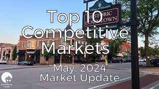 Top 10 Competitive Markets  May 2024 Western Suburbs Market Update [upl. by Atikihc29]